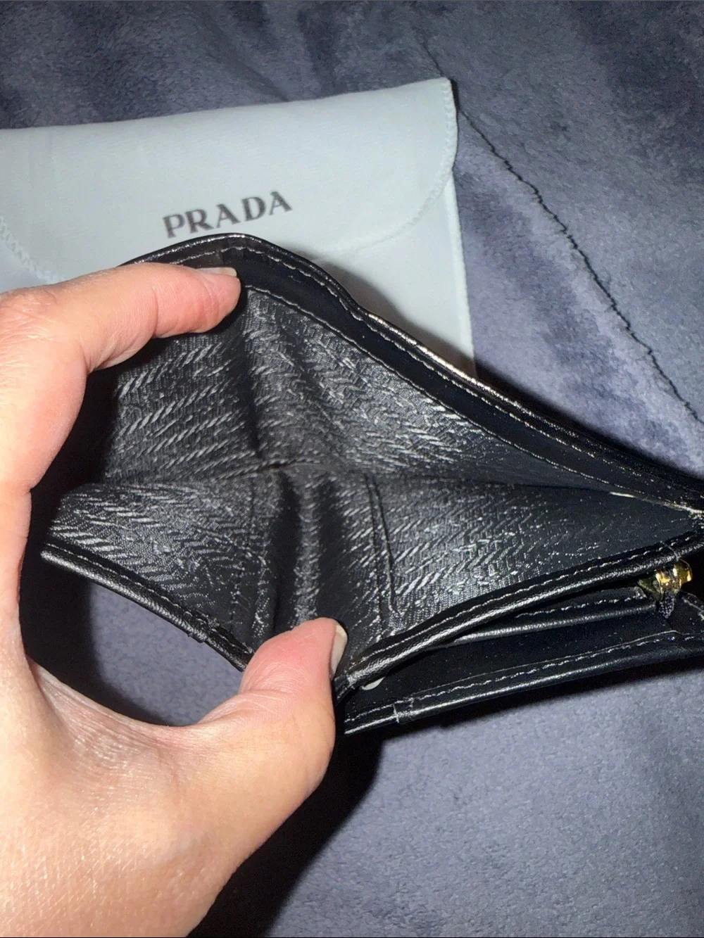 Prada Patent Leather Wallet